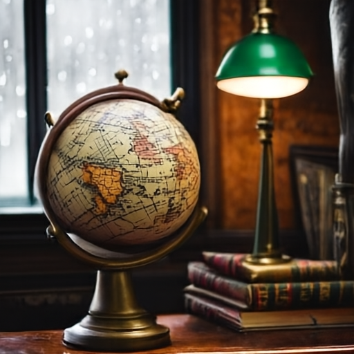 JiT-DDT sample: antique globe study