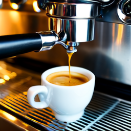 Linum v2 sample: espresso pour macro