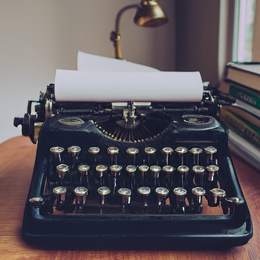 P-JiT sample: old typewriter paper